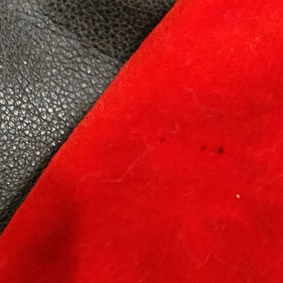 Red Floral Velvety Smoked Dress - Picture 9 of 10